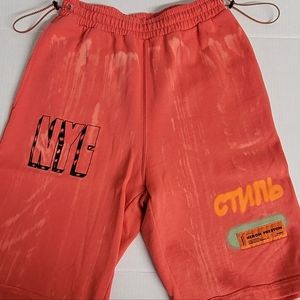 Heron Preston Fuschia Shorts